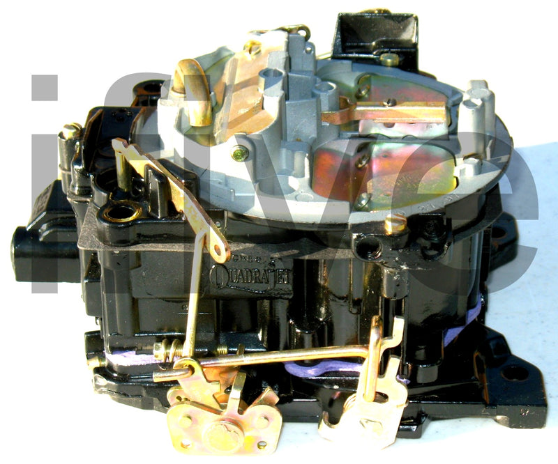 MARINE CARBURETOR 4 BARREL ROCHESTER QUADRAJET 4MV REPLACES 17085010 FOR OMC 3.8 AND 4.3 LITER 6 CYLINDER ENGINES