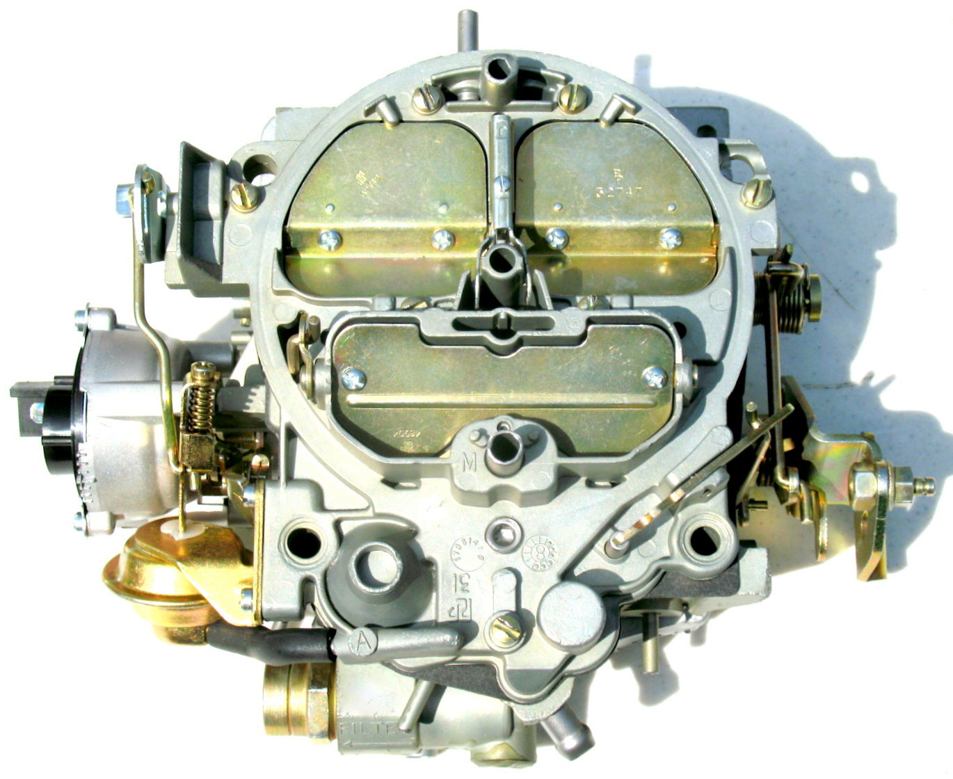 Rochester quadrajet 4bbl carburetor M4ME 1975 cadillac with electric choke