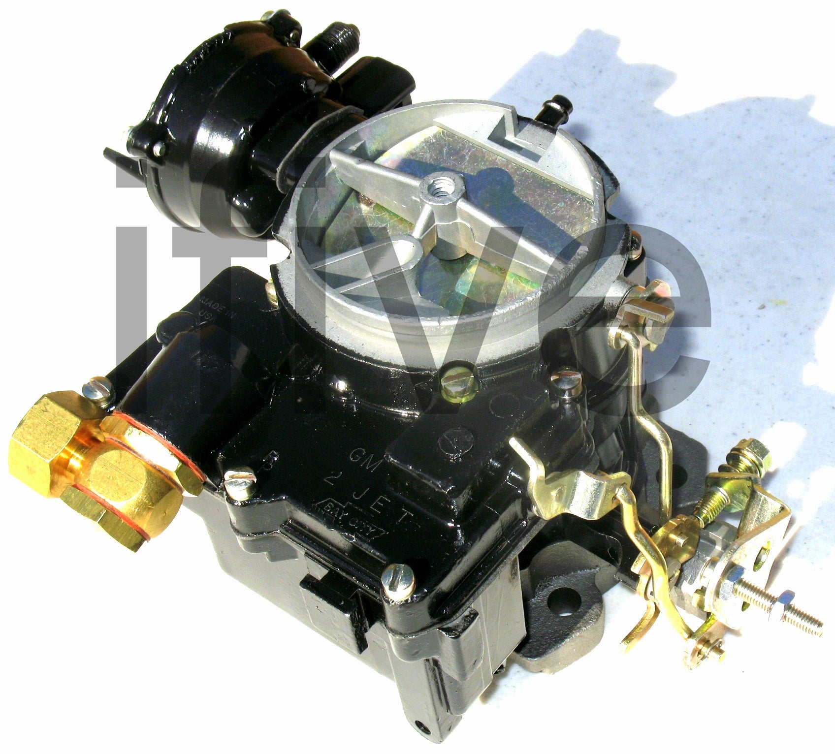 Marine Carburetor 2 Barrel Mercarb Mercruiser V6 4.3 6 Cylinder GM Rochester Replacement