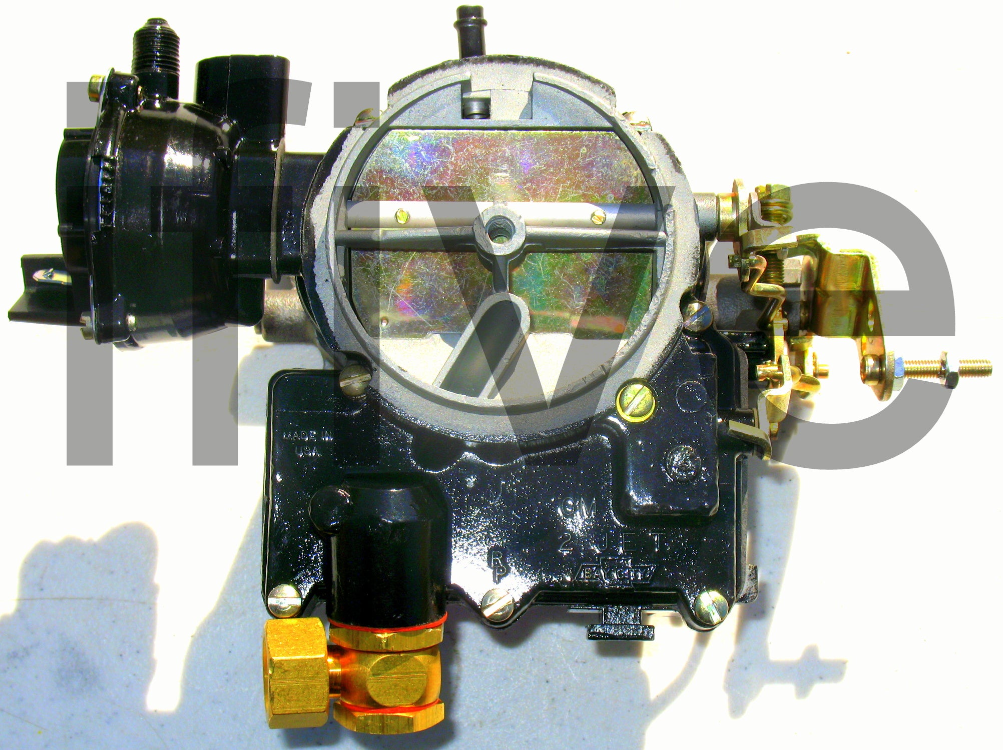 Marine Carburetor 2 Barrel Mercarb Mercruiser V6 4.3 6 Cylinder GM Rochester Replacement