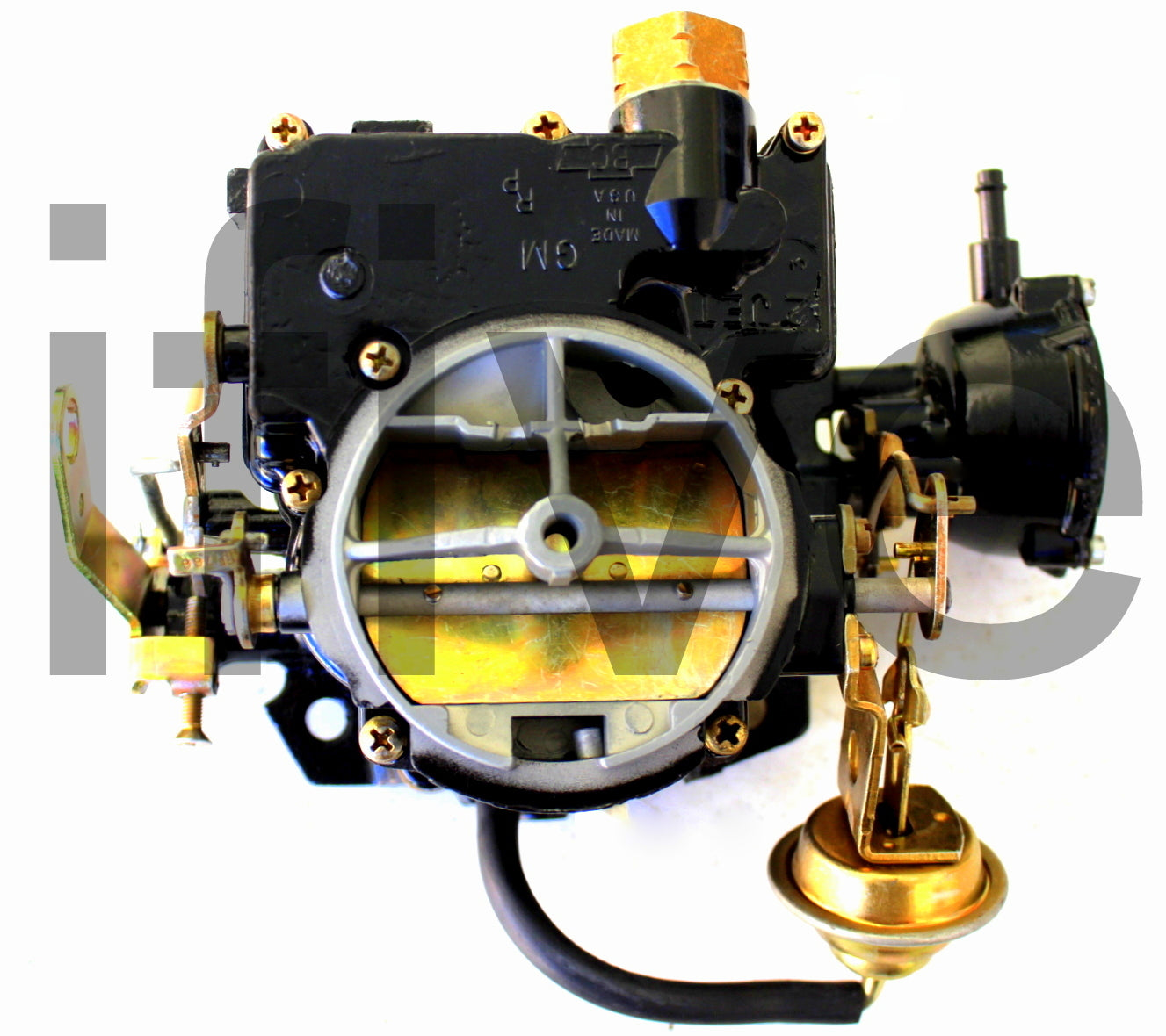 Marine Carburetor 2 Barrel Rochester 2GC/2Jet with choke housing attached to base (Choose electric or climatic) For Volvo-Penta And OMC With V8 Engines