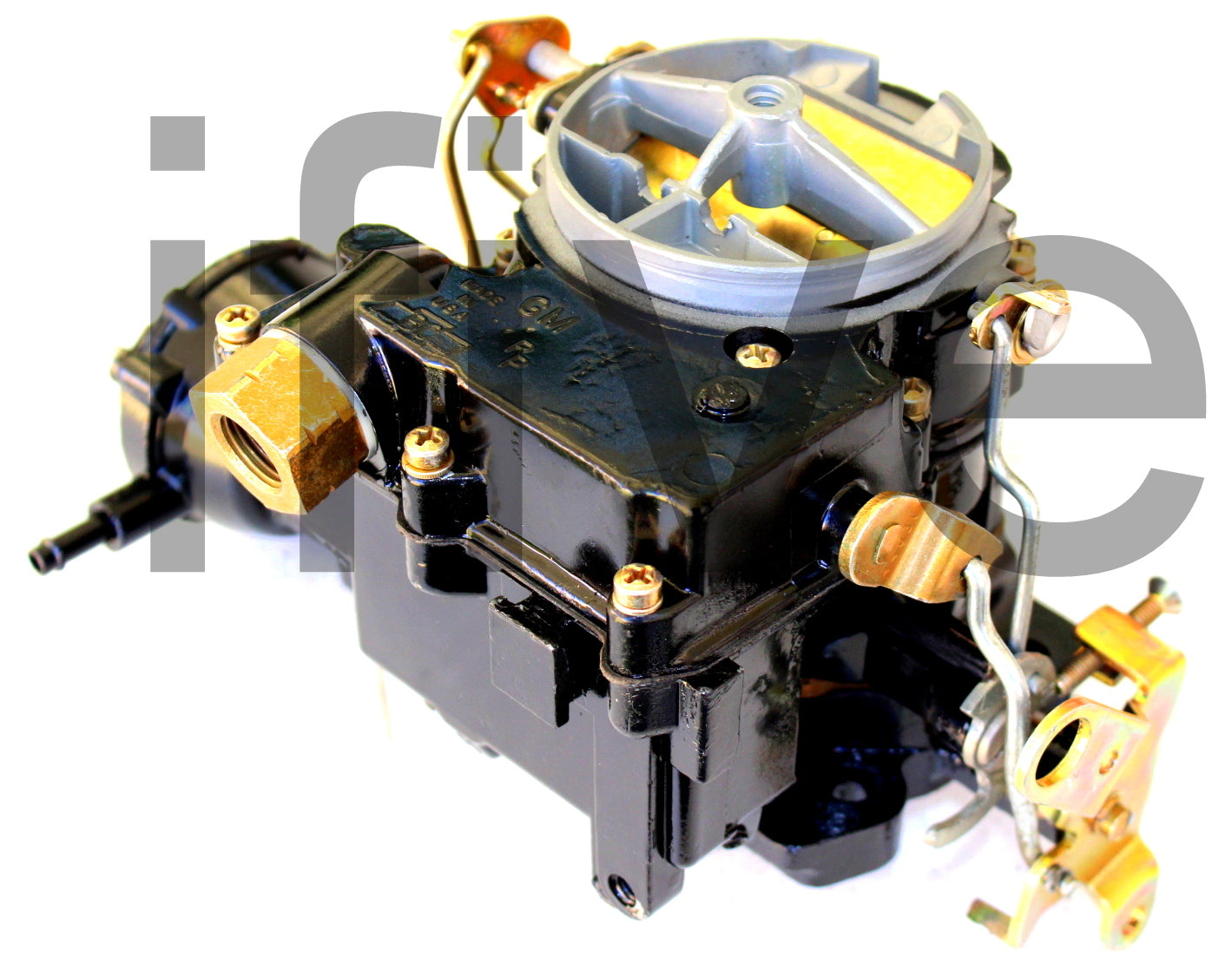 Marine Carburetor 2 Barrel Rochester 2GC/2Jet with choke housing attached to base (Choose electric or climatic) For Volvo-Penta And OMC With V8 Engines