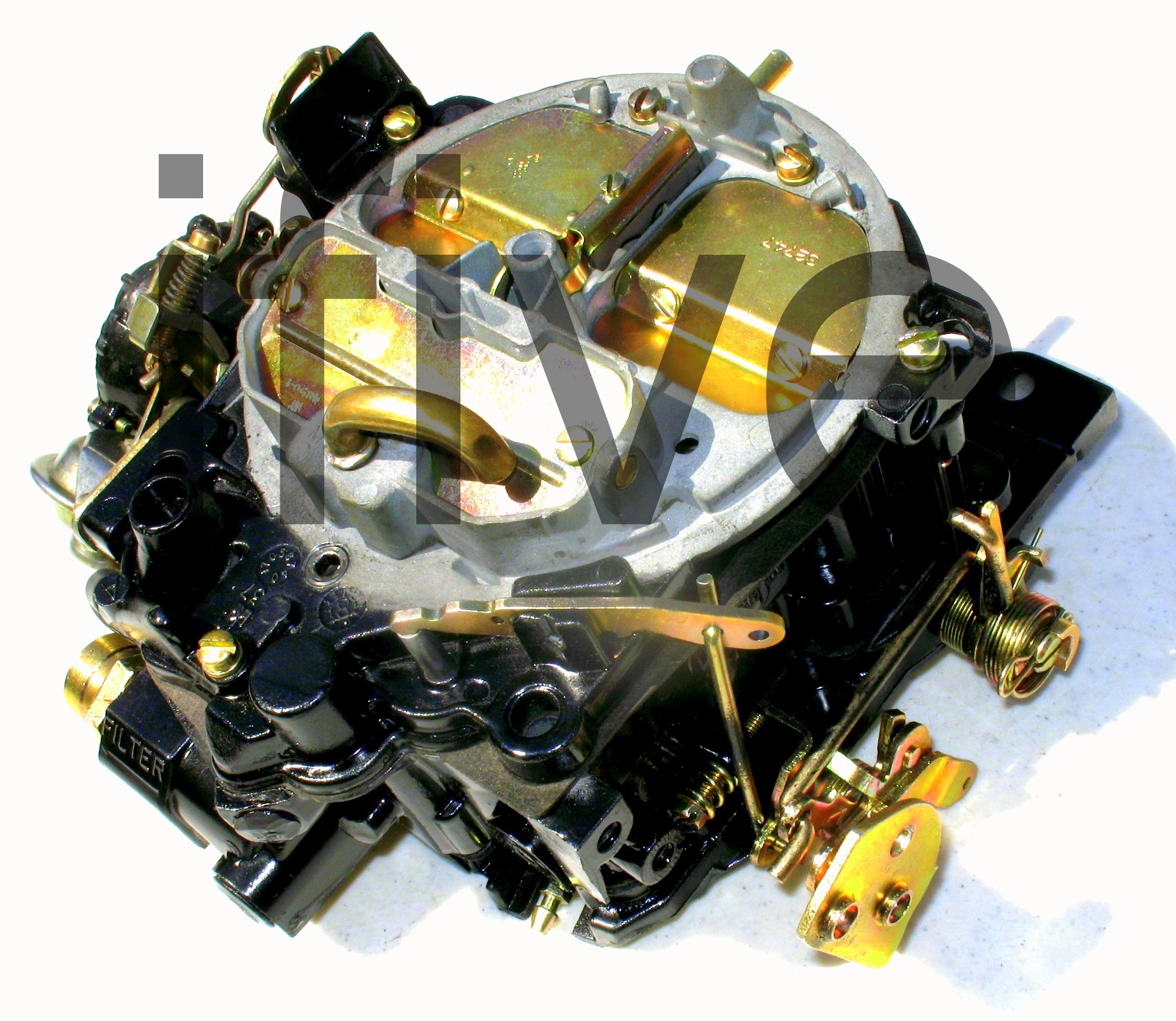 MARINE CARBURETOR ROCHESTER QUADRAJET 4ME WITH ELECTRIC CHOKE FOR 6 CYLINDER ENGINES