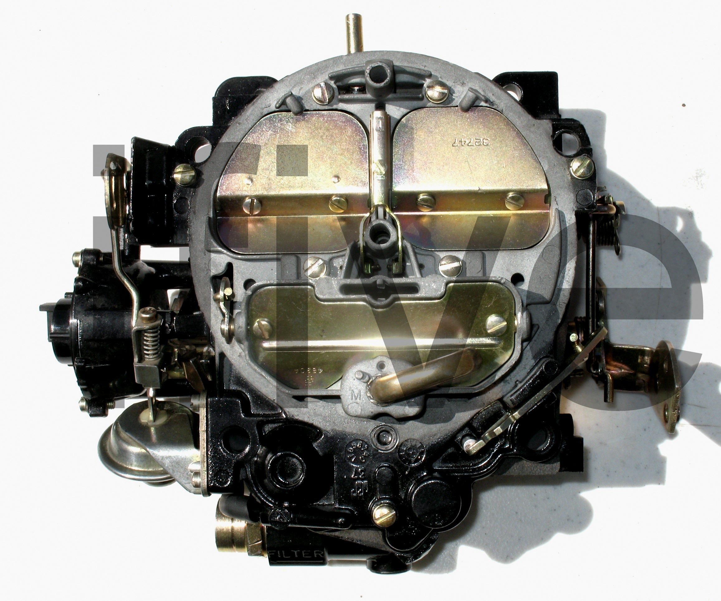 MARINE CARBURETOR ROCHESTER QUADRAJET 4ME WITH ELECTRIC CHOKE FOR 6 CYLINDER ENGINES