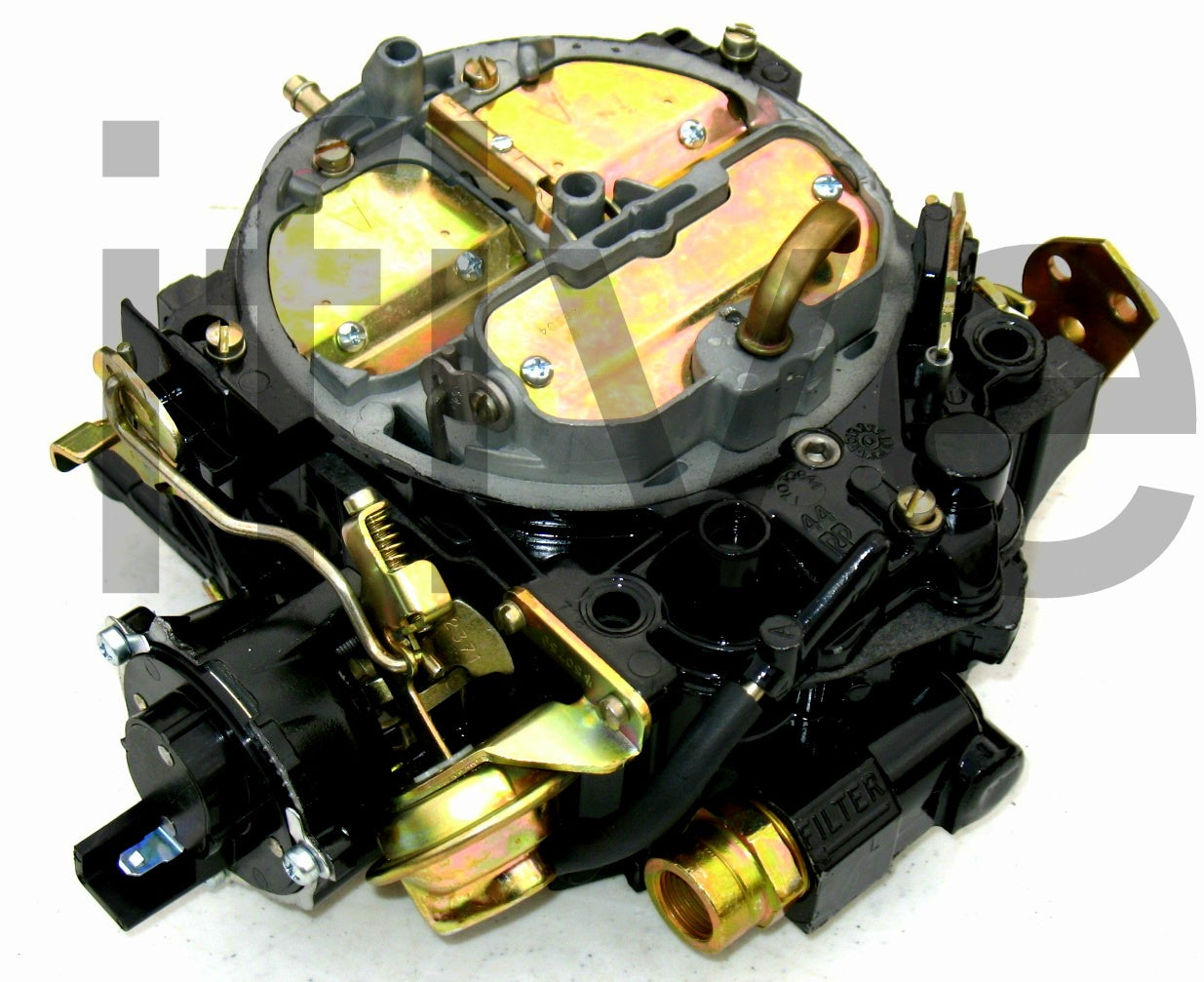 MARINE CARBURETOR ROCHESTER QUADRAJET 4ME WITH ELECTRIC CHOKE FOR 6 CYLINDER ENGINES