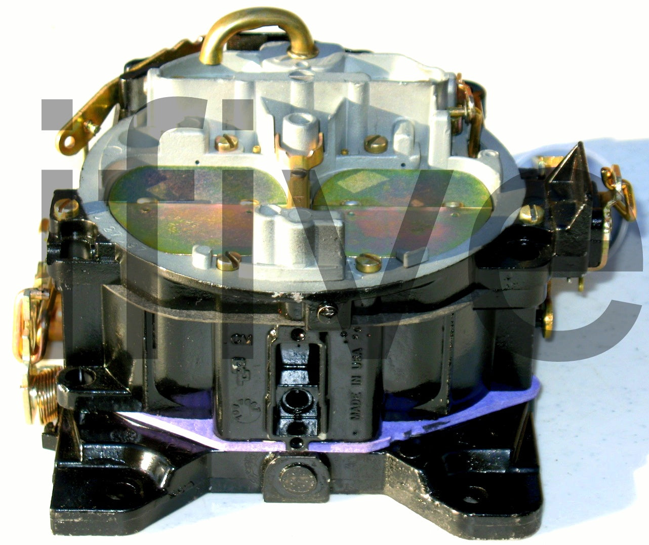 MARINE CARBURETOR 4 BARREL ROCHESTER QUADRAJET 4MV REPLACES 17085010 FOR OMC 3.8 AND 4.3 LITER 6 CYLINDER ENGINES