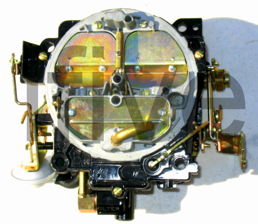 Marine Carburetor 4 Barrel Rochester Quadrajet 4MV type with remote/divorced choke V6,V8 Mercruiser, OMC