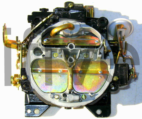 Marine Carburetor 4 Barrel Rochester Quadrajet 4MV type with remote/divorced choke V6,V8 Mercruiser, OMC