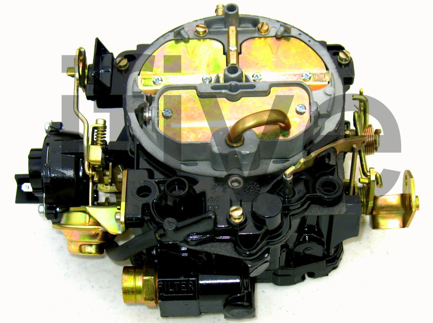 マントルピースC型 H80W80D20 送料込み 組立タイプ Marine Carburetor Rochester Quadrajet Electric Choke 502 CID 8.2 liter