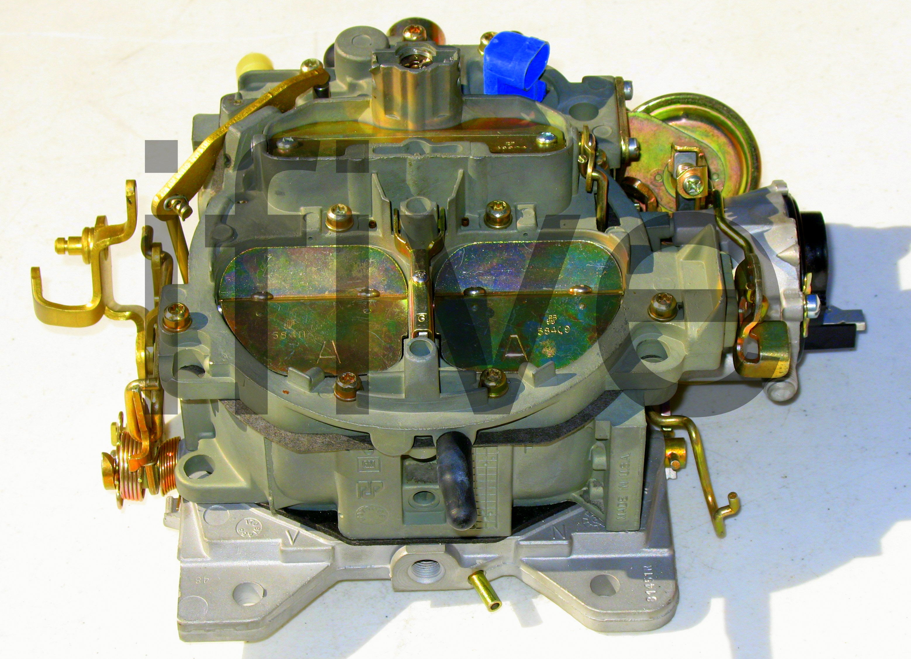 4 Barrel Rochester Quadrajet E4MC Computer Controlled Carburetor (Available with electric choke upgrade)